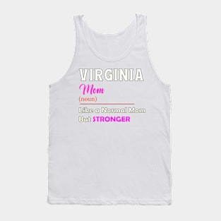 Virginia Stronger Mom Tank Top